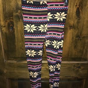 Girls Tribal Art Leggings